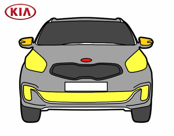 Kia Carens frontal