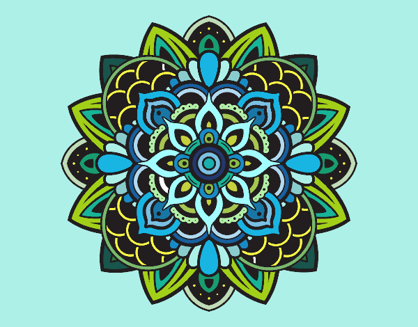 Mandala decorativa