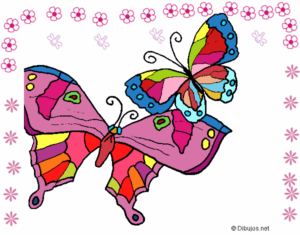 Dibujo Mariposas pintado por LunaLunita