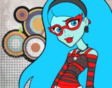 Dibujo Monster High Ghoulia Yelps pintado por tilditus