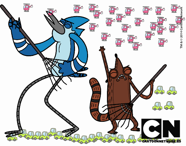 Mordecai y Rigby