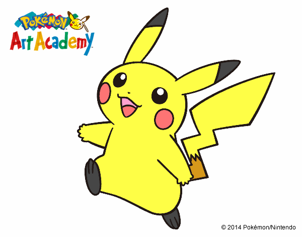 Pikachu en Pokémon Art Academy