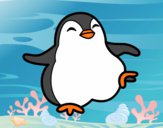 Pingüino bailando