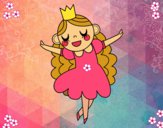 Dibujo Princesa felicidad pintado por RUBI45