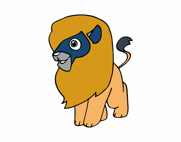 Un león