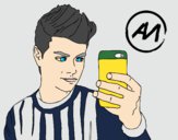 Abraham Mateo selfie