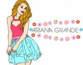 Dibujo Ariana Grande pintado por  LAURA017