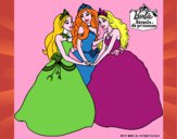 Barbie y sus amigas princesas