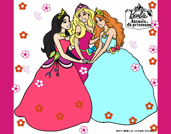 Barbie y sus amigas princesas