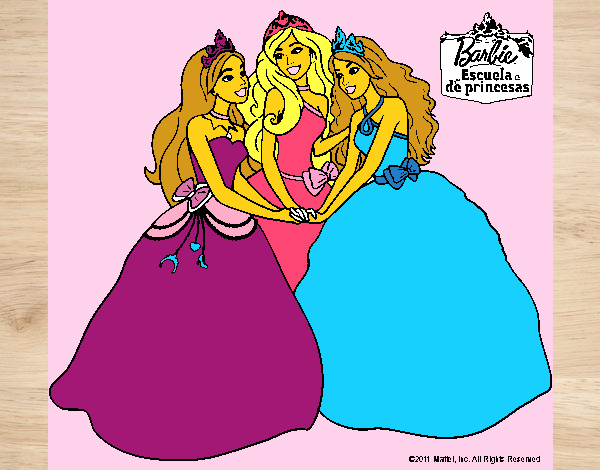 Barbie y sus amigas princesas