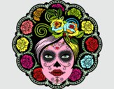 Calavera mejicana femenina