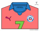 Camiseta del mundial de fútbol 2014 de Chile