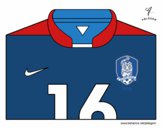 Camiseta del mundial de fútbol 2014 de Corea del Sur