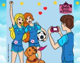 Dibujo ¡Campeonas! pintado por LunaLunita