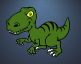 Dinosaurio velociraptor