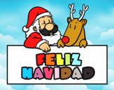 Dibujo Felices navidades pintado por Valeria56