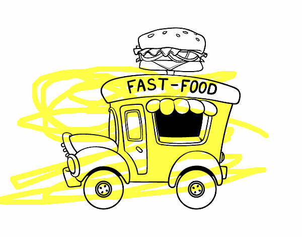 Food truck de hamburguesas