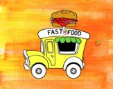 Food truck de hamburguesas