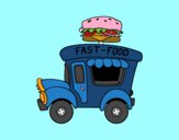 Food truck de hamburguesas