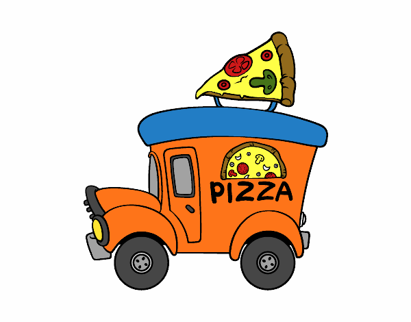 Food truck de pizza