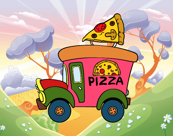 Food truck de pizza