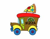 Food truck de pizza