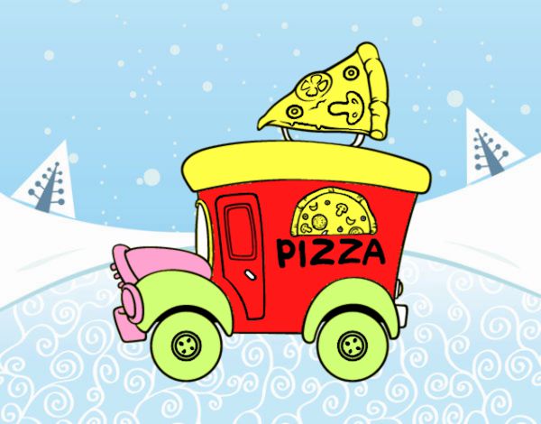 Food truck de pizza