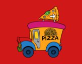 Food truck de pizza