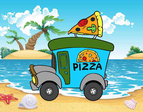 Food truck de pizza