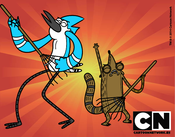 Mordecai y Rigby