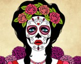 Mujer calavera mejicana