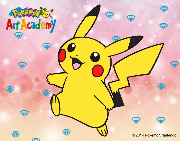 Pikachu en Pokémon Art Academy