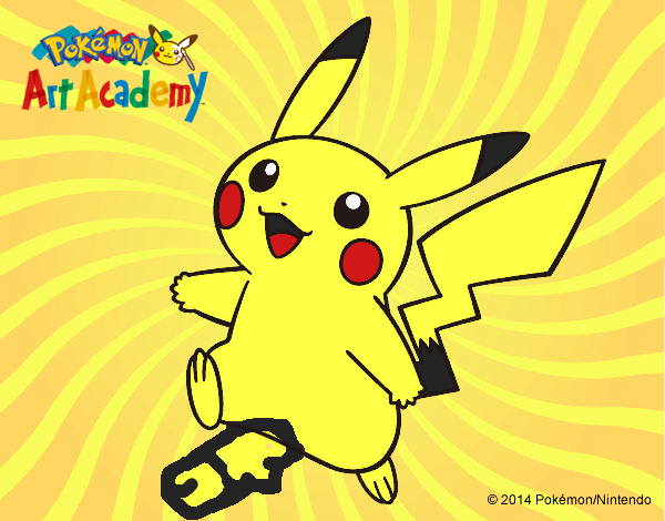 Pikachu en Pokémon Art Academy