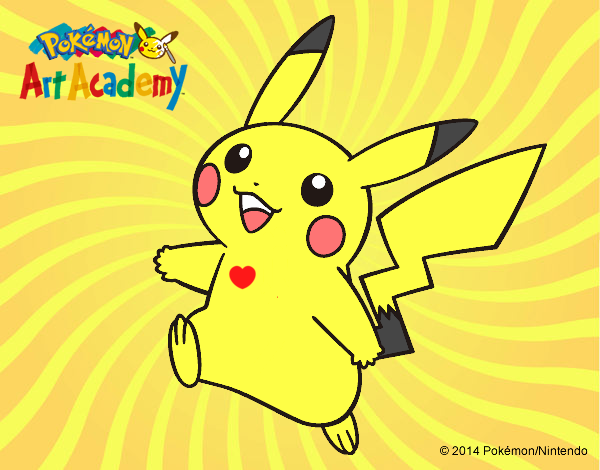 Pikachu en Pokémon Art Academy