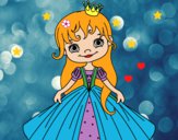 Dibujo Princesita pintado por LunaLunita