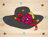 Dibujo Sombrero con flores pintado por Albaromero