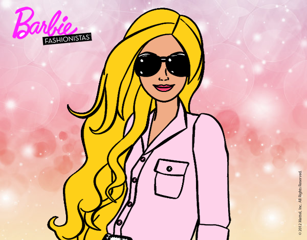 Barbie con gafas de sol