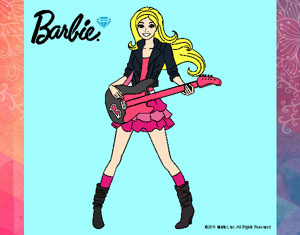 Barbie guitarrista