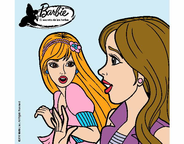 Barbie sorprendida