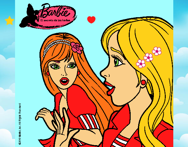 Barbie sorprendida