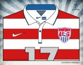 Camiseta del mundial de fútbol 2014 de los Estados Unidos