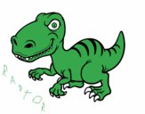 Dinosaurio velociraptor