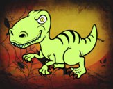 Dinosaurio velociraptor