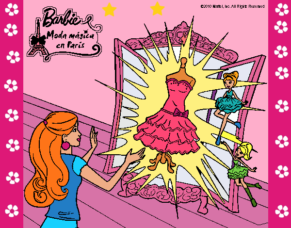 El vestido mágico de Barbie