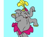 Elefante bailando