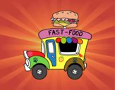 Food truck de hamburguesas