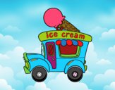 Food truck de helados