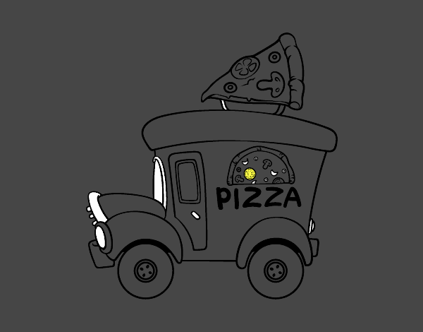 Food truck de pizza