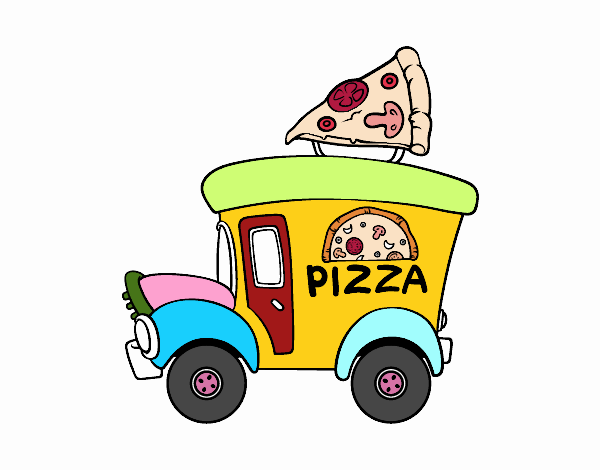 Food truck de pizza