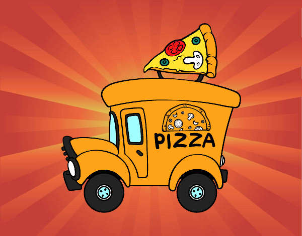 Food truck de pizza